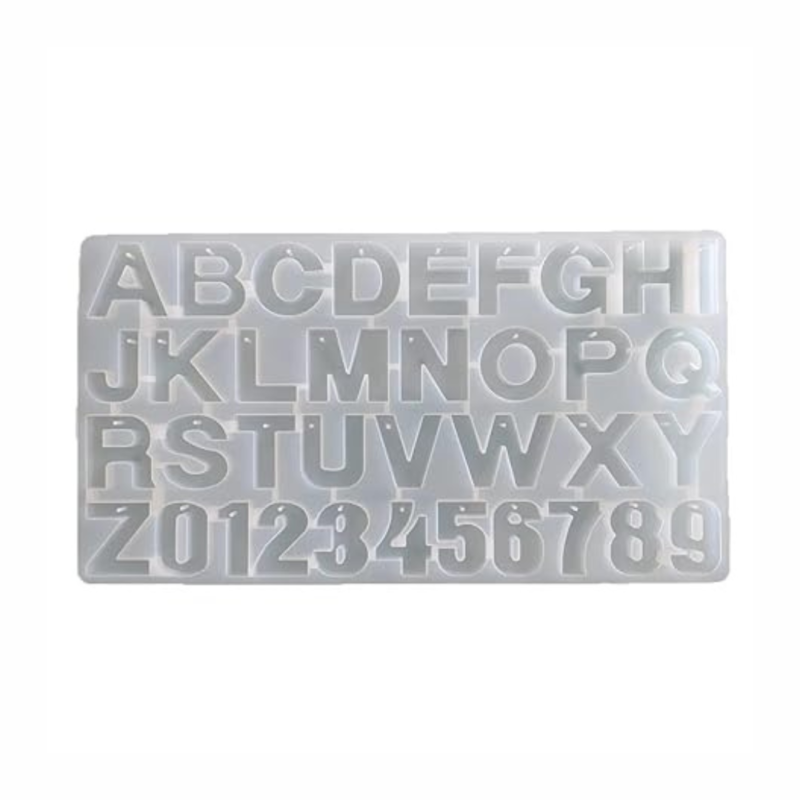 ABCD Keychain Silicone Mould