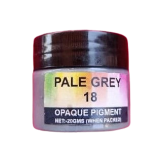 Opaque pale grey pigment