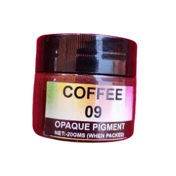 Opaque coffee pigment