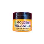 Opaque golden yellow pigment