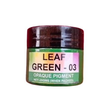 Opaque leaf green pigment