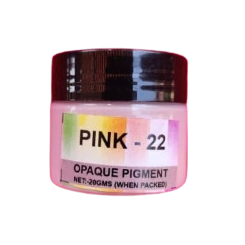 Opaque pink pigment