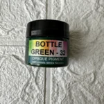 Opaque bottle green pigment