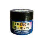Opaque french blue pigment
