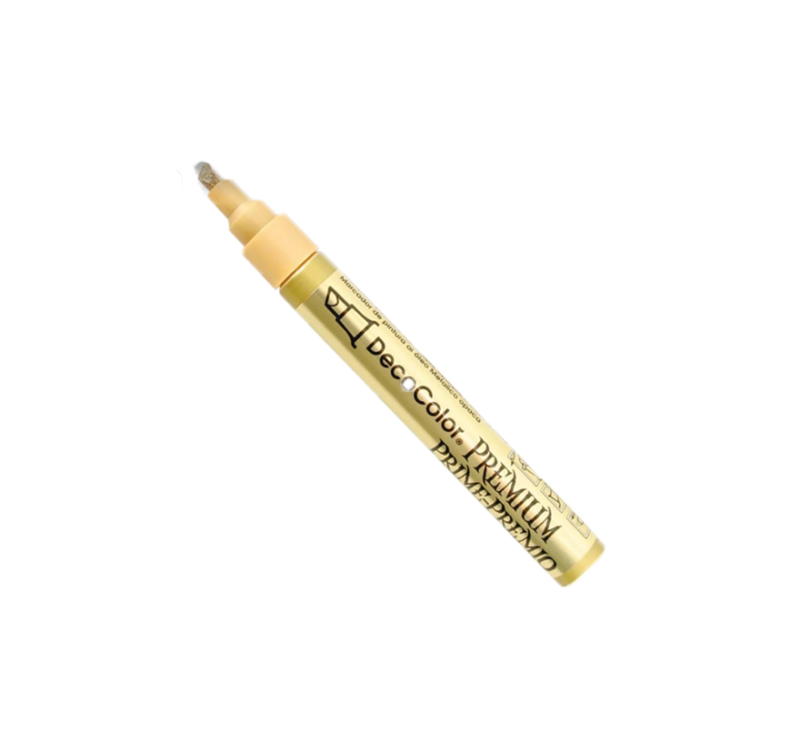 Golden deco marker