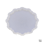 5-petal flower shaped silicone mould for resin coaster making