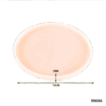 10cm round silicone resin mould for coasters and DIY craft projects.