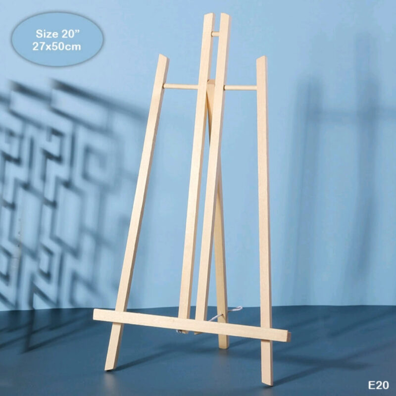 Wooden Easel stand – 20(27x50) Stand for Painting, Canvas Display & DIY Art Projects