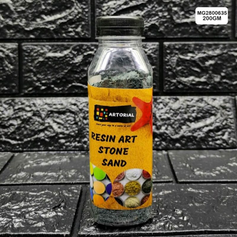 Dark Green Stones for Resin Art & DIY- 200GM