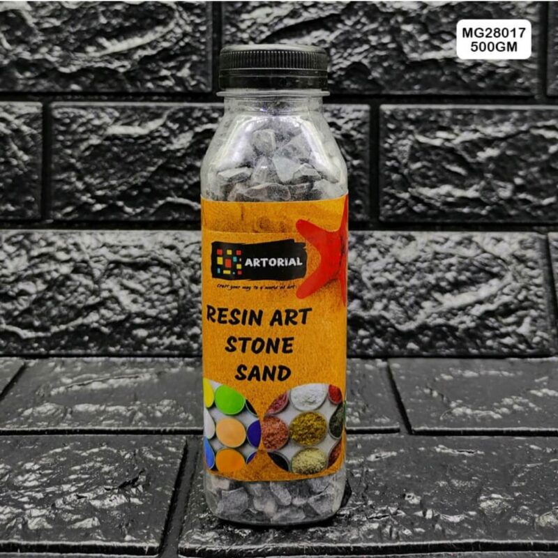 Grey Stones for Resin Art & DIY- 500GM