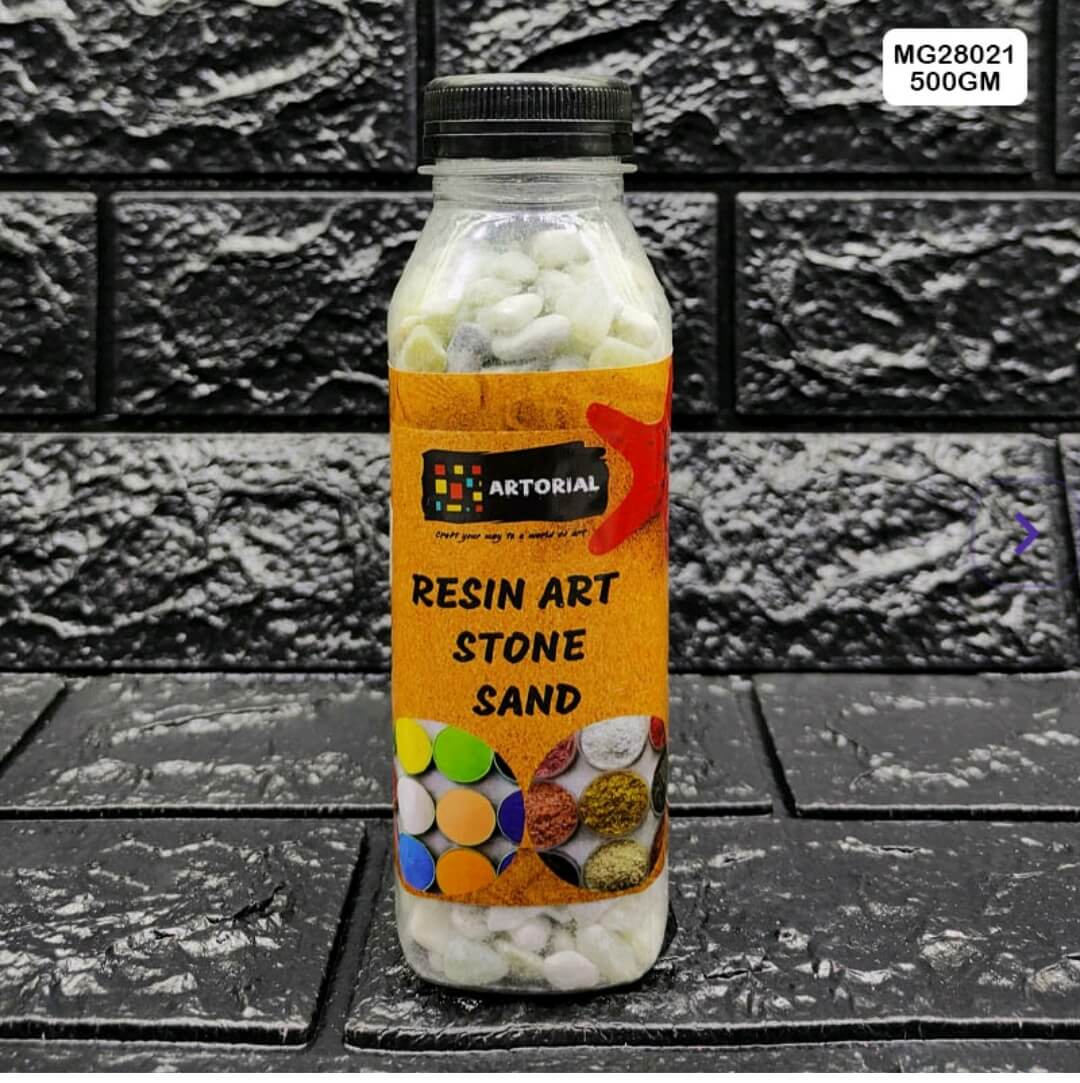 Jade Green Stones for Resin Art & DIY- 500GM