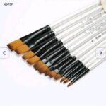 Flat Paint Brush 12-PC