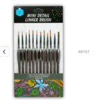 Ultra Thin Paint Brush 12-PC