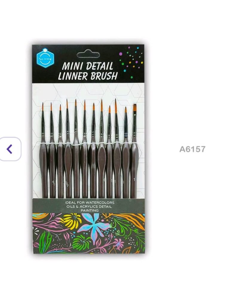 Ultra Thin Paint Brush 12-PC
