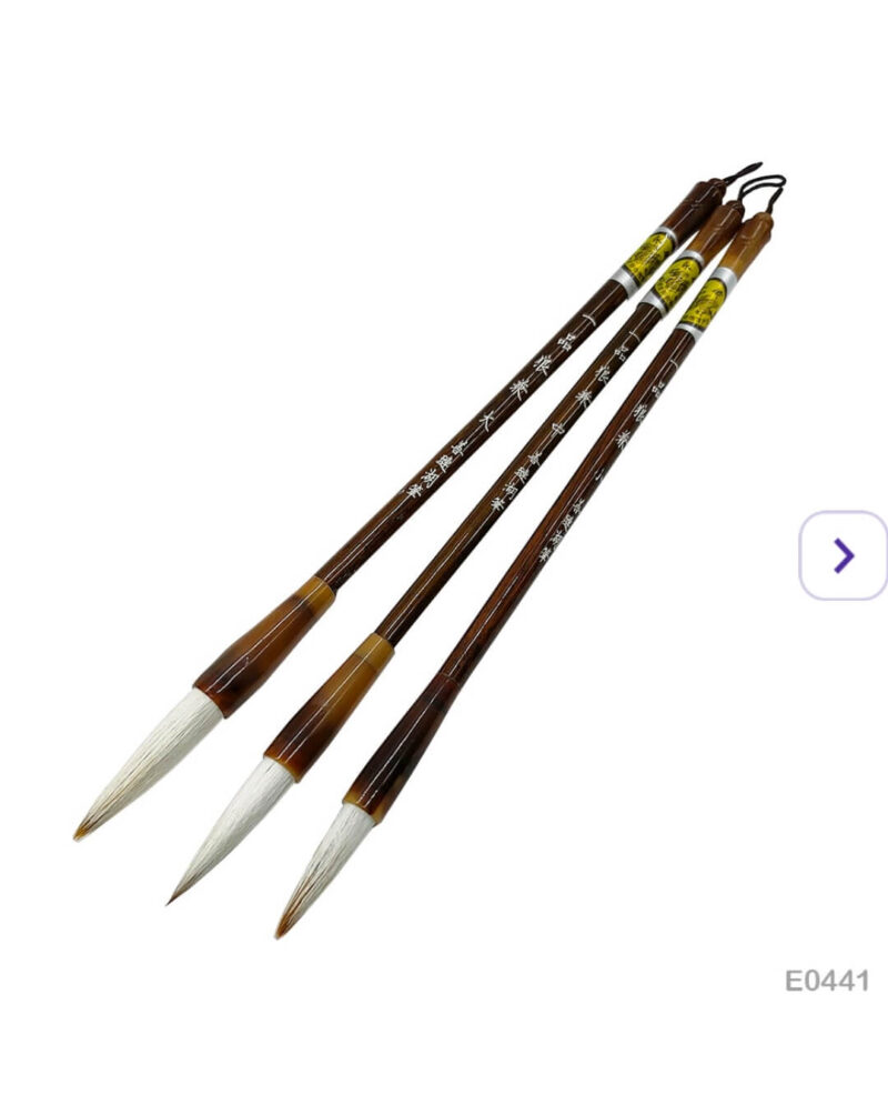 Round Paint Brush 3PC