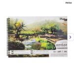 A4 Artist Sketch Book – 100 Pages, 140 GSM with Spiral Binding