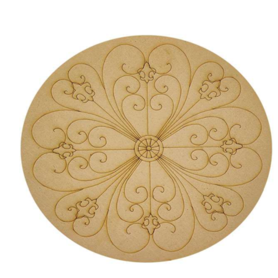 MDF Mandala Engrave (10 Inch) (MDFMR37)