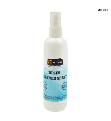 100ml resin cleaner spray bottle by Artorial for quick cleanup of tools and molds.