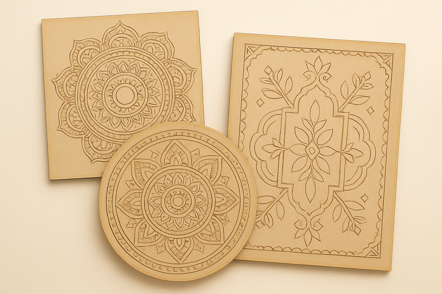Engraved MDFs
