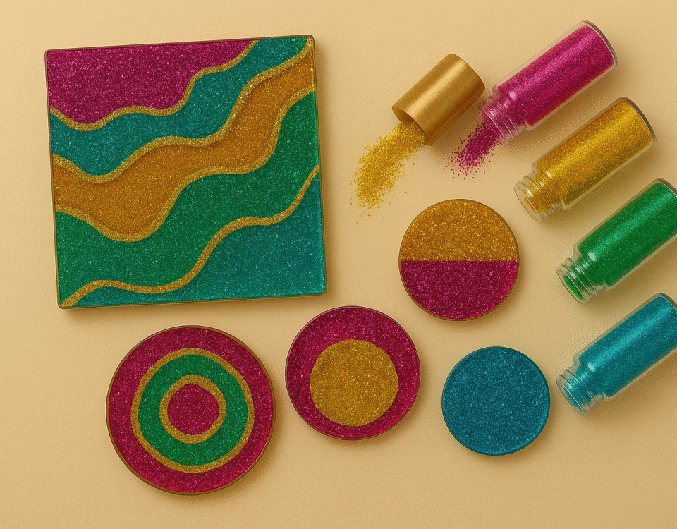 Glitter and chunks