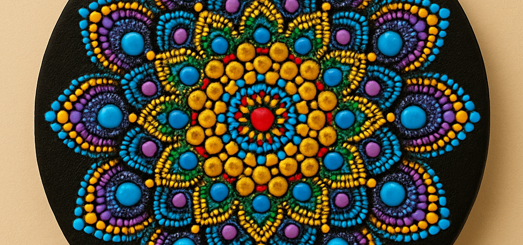 Dot mandala art