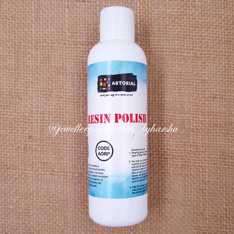 100ml Artorial resin polish bottle for epoxy resin art finishing and gloss enhancement.