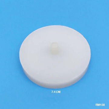 Round silicon mold designed for resin pendants, small coasters, and decorations.