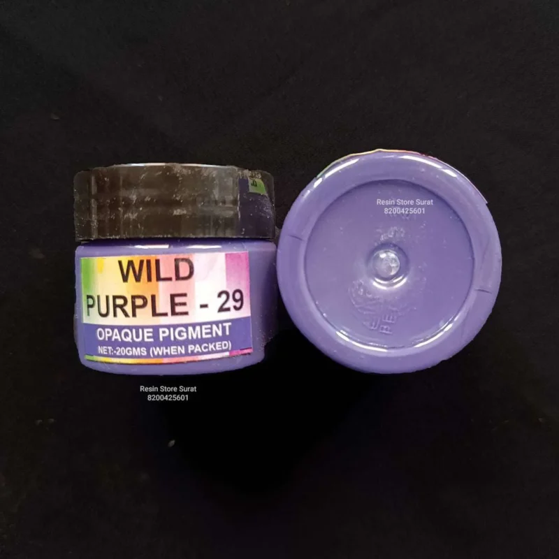 Opaque wild purple pigment