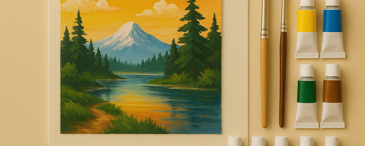 Acrylic painting