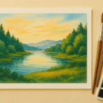 Watercolor painting