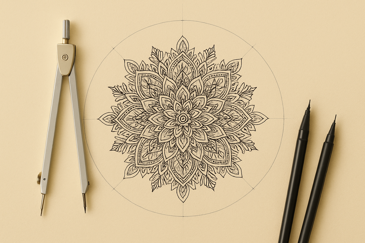 What is floral mandala?