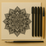 Paper Ink Mandala Art